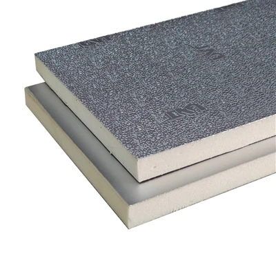 Predhodno izolirano ploščo zračnega kanala z gladko/reliefno aluminijasto folijo