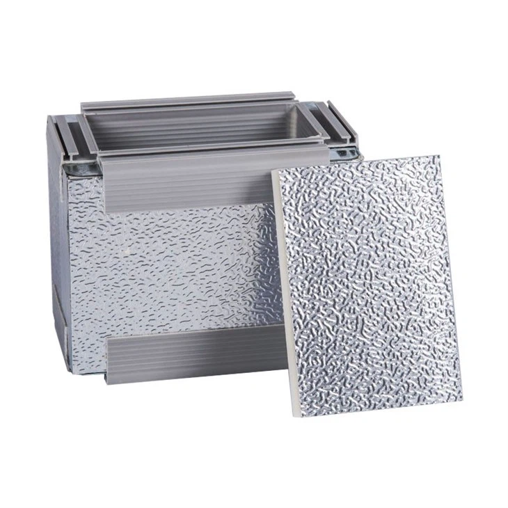UNT Aluminum Foil Polyisocyanate PIR Pre-insulated Air Duct Insulation Board For Sale
